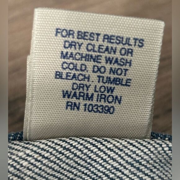 Vtg Y2K Frankie B Jeans Women's 6 Blue Denim Butterfly Low Rise Flared Leg - Picture 11 of 11